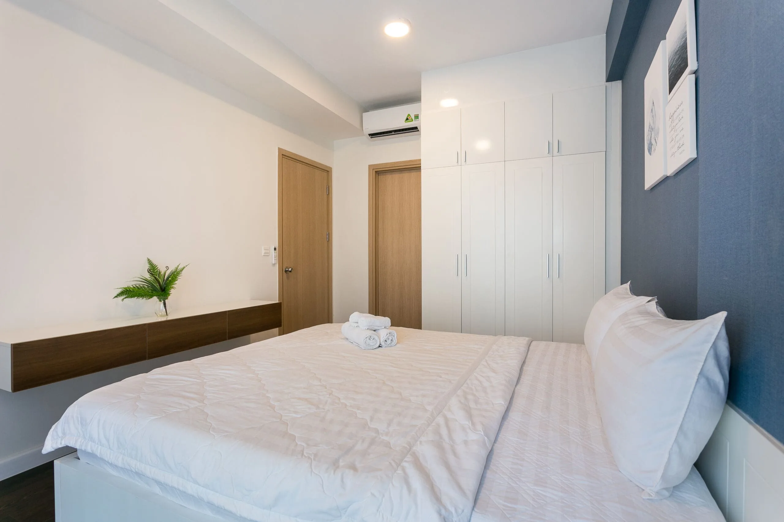 Second bedroom in Two-Bedroom Apartment at RiverGate Residence