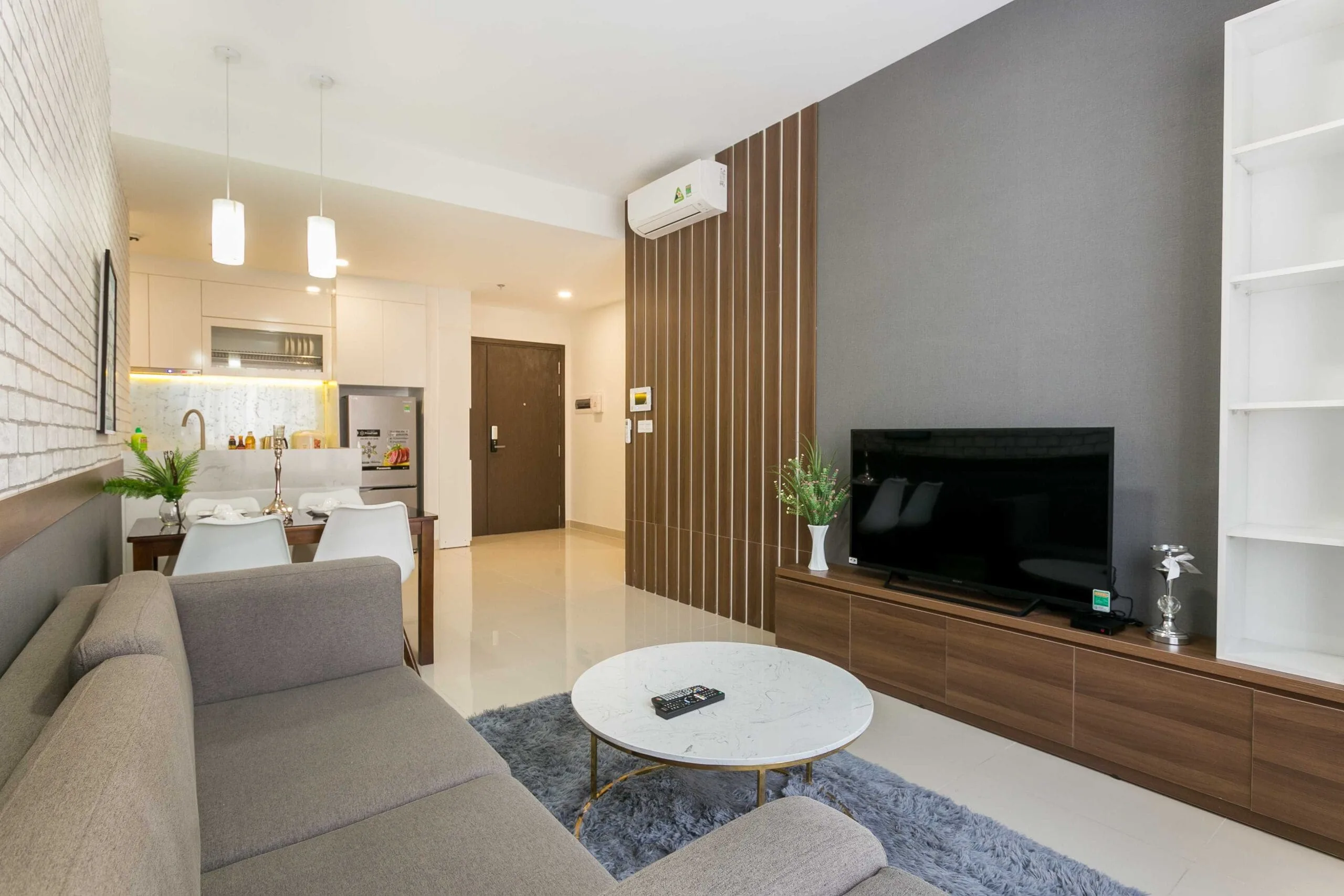 Overview of Two-Bedroom Apartment at RiverGate Residence Ho Chi Minh City