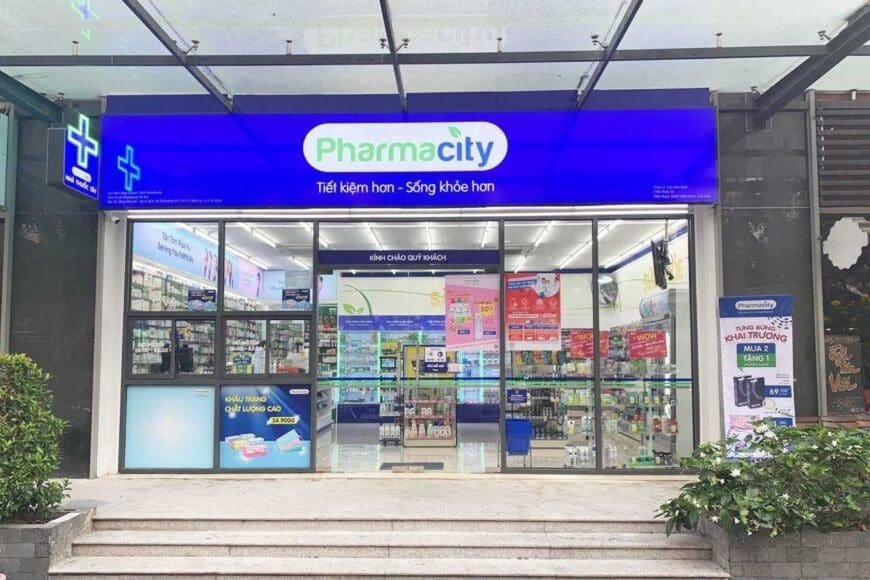 Nhà thuốc tiện lợi Pharmacity tại rivergate residence
