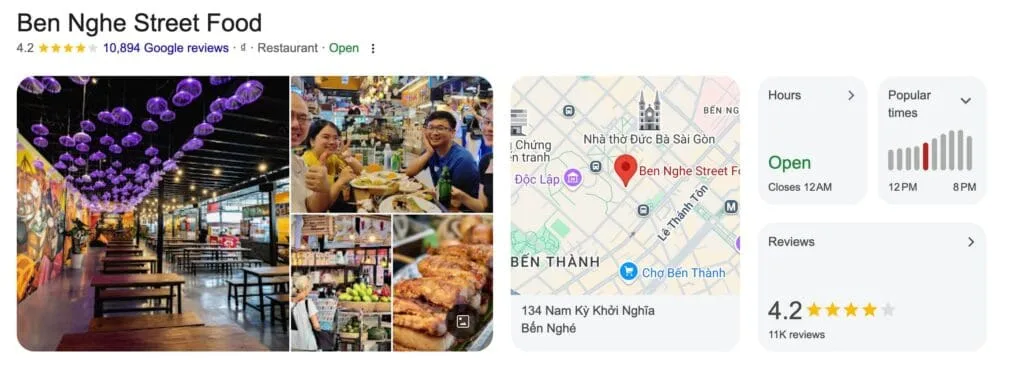 Ben Nghe Street Food Market - Reviews, Photos, Directions