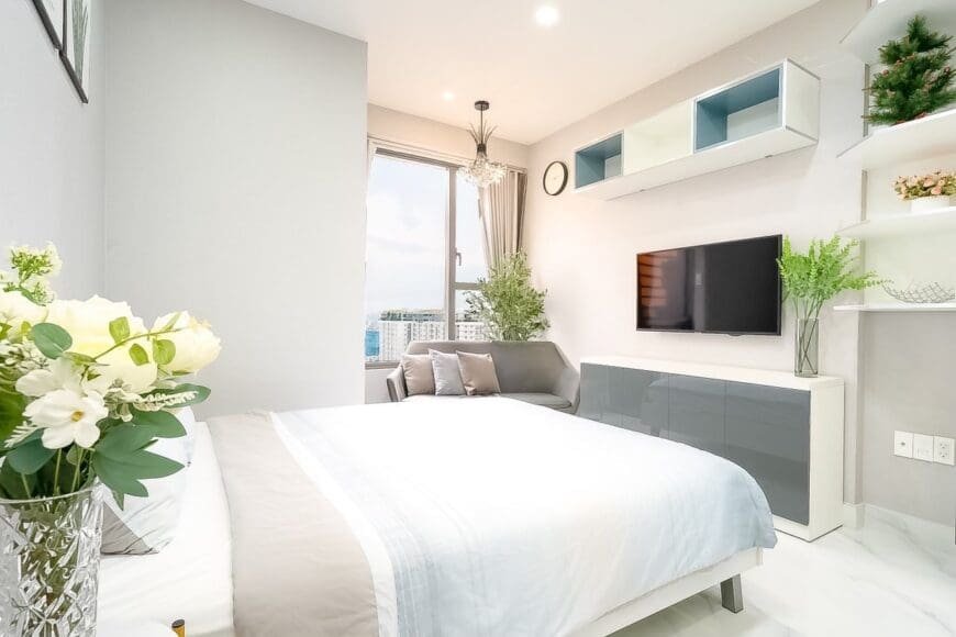 Căn hộ Studio RiverGate tiện nghi và rộng rãi hơn khách sạn