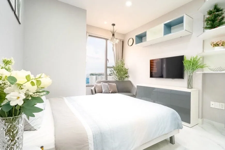 Căn hộ Studio RiverGate tiện nghi và rộng rãi hơn khách sạn