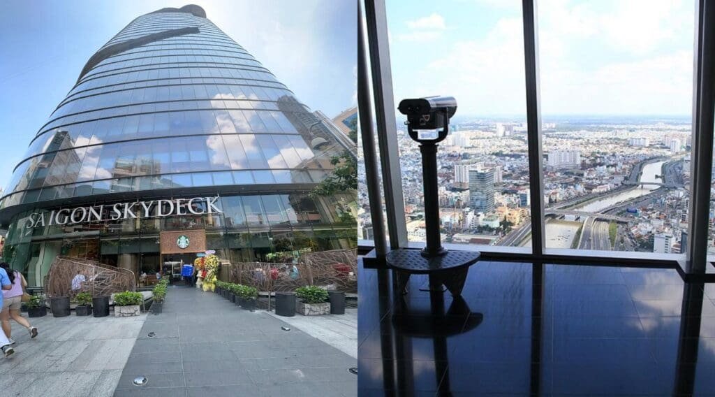 Đài quan sát Saigon Skydeck tại Bitexco Financial Tower – ngắm toàn cảnh Sài Gòn từ trên cao