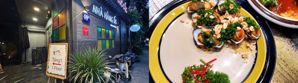 Nhà hàng Ốc Bà Cô Lốc Cốc – quán ốc được Michelin Guide công nhận tại Sài Gòn