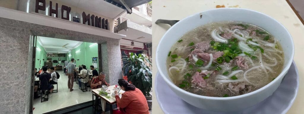 Phở Minh – quán phở gia truyền lâu đời ở Sài Gòn từ thập niên 1950