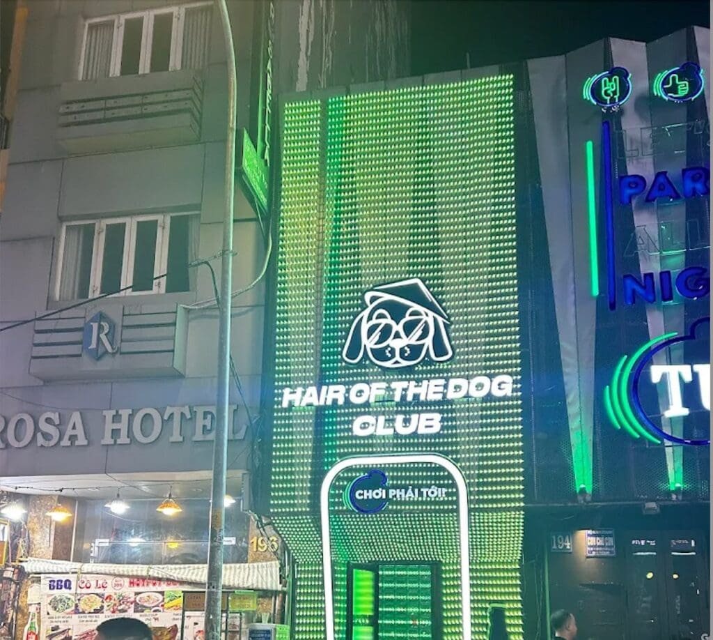 Hair of the Dog Club phố đi bộ Bùi Viện