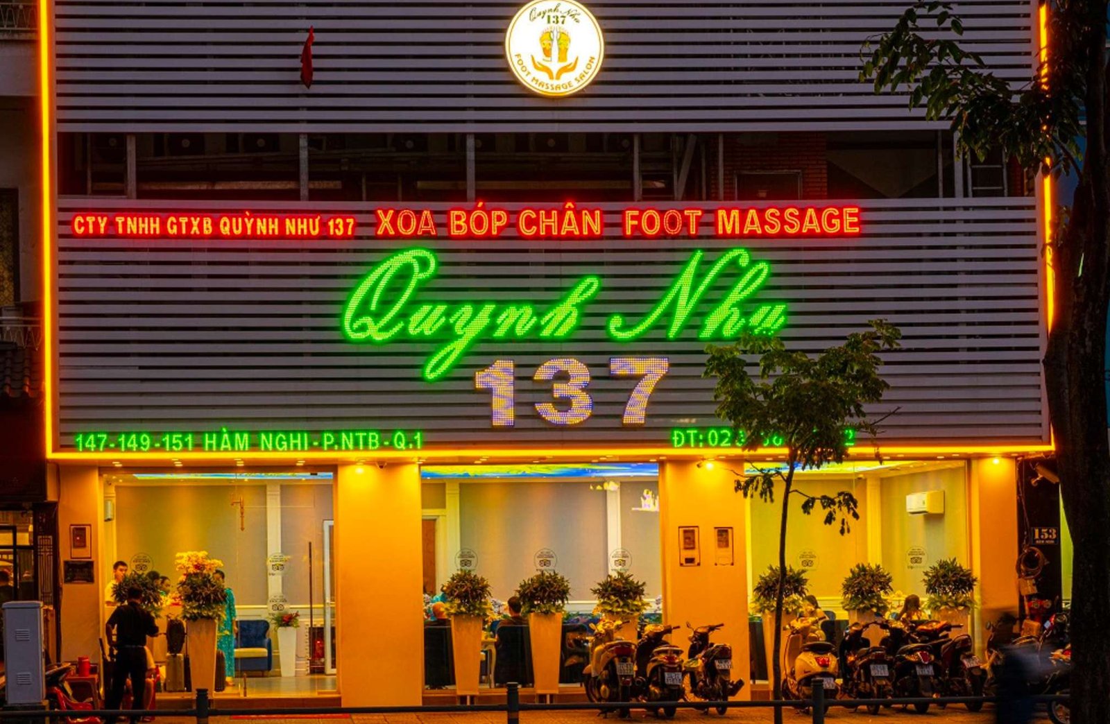 Spa Massage Quỳnh Như 137 Hàm Nghi Quận 1 – Địa chỉ massage thư giãn uy tín tại trung tâm Sài Gòn