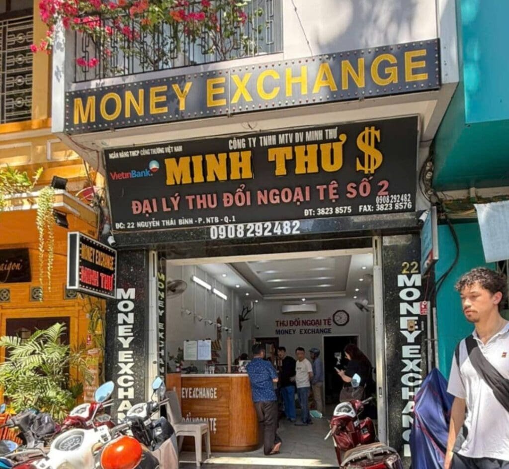 Thu đổi ngoại tệ Minh Thư Quận 1 TP.HCM – địa điểm đổi tiền uy tín gần RiverGate Residence