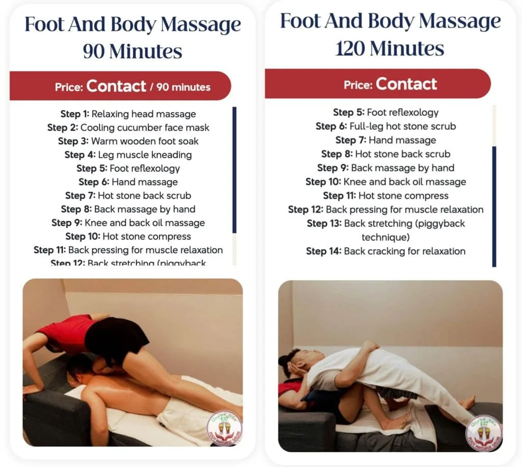 The Signature Combo Foot and Body Massage 90 or 120 Minutes at Quynh Nhu Foot Massage Salon in District 1 Ho Chi Minh City