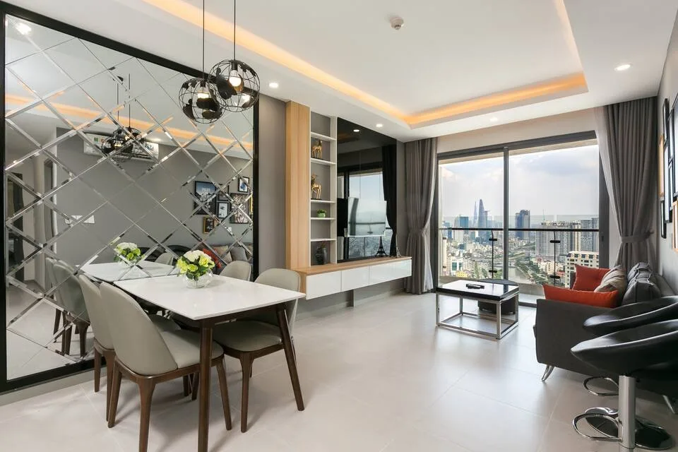 Căn hộ 2 phòng ngủ RiverGate cho thuê theo ngày