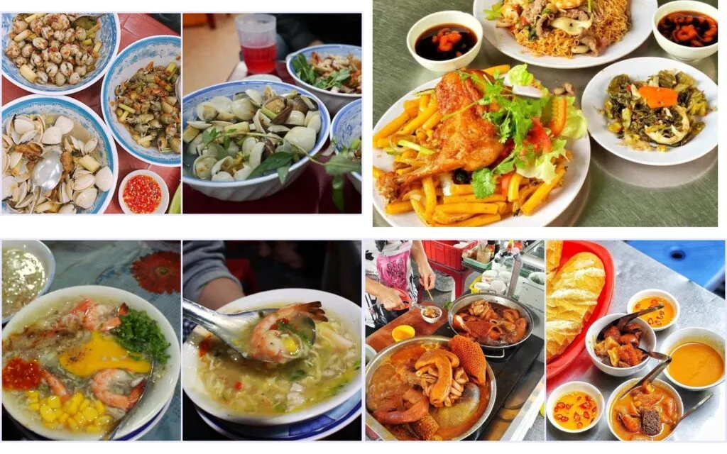 những món ăn ngon tại chợ xóm chiếu quận 4